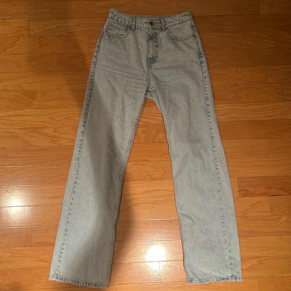 Zara straight jeans size 4
